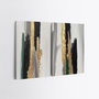 Wallity Cuadros Decorativos sobre Lienzo 2 Piezas 50 x 70 cm